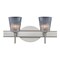 Besa Lighting Nico 4 Vanity, Clear Stone, Satin Nickel Finish, 2x40W Halogen 2SW-512500-SN - alternate 1